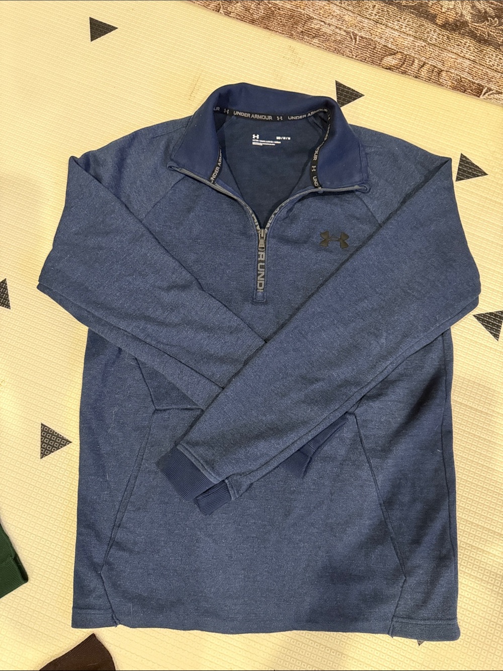 Under Armour Men's Blue Half-Zip Performance Pullover
